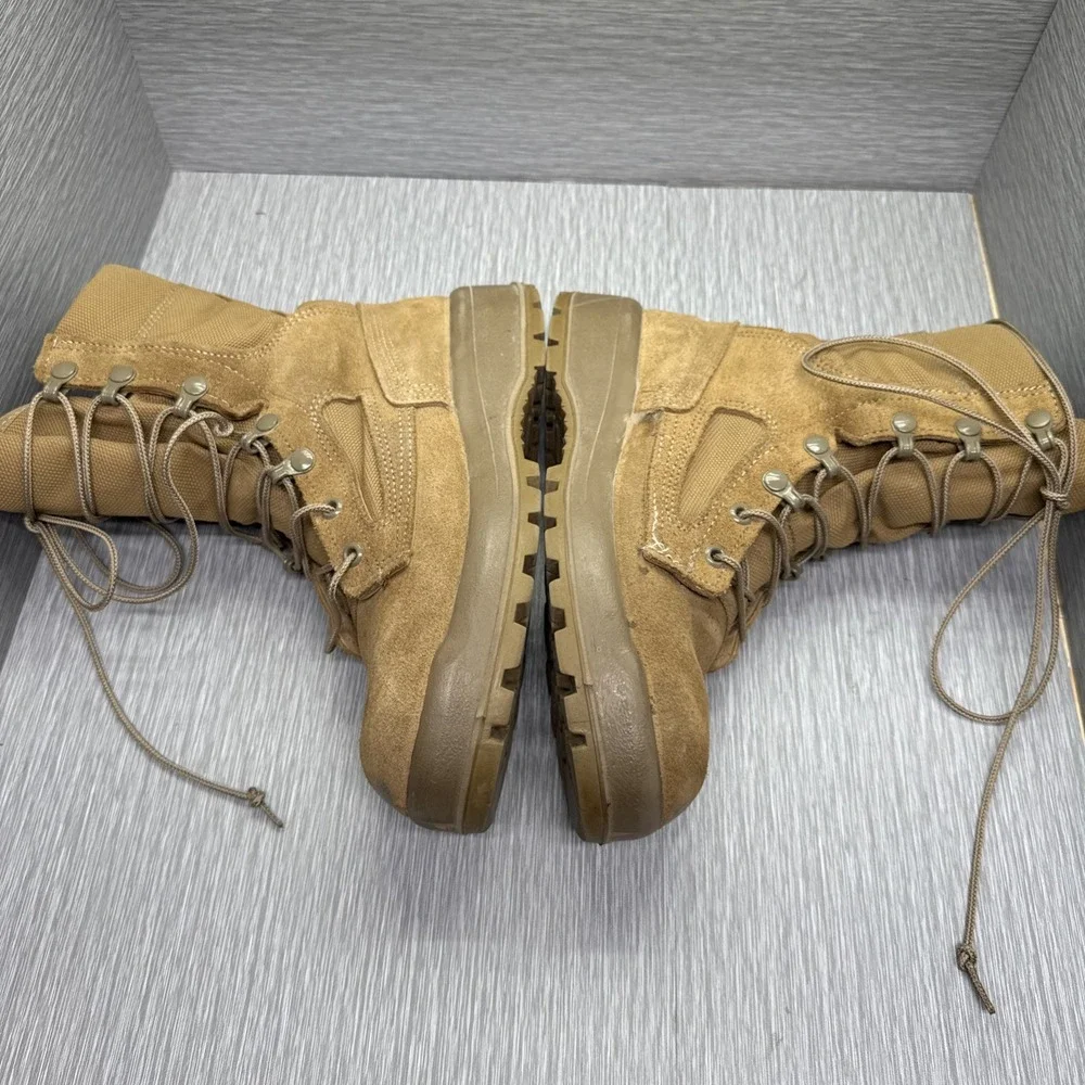 Belleville Gore-Tex AF Safe to Fly Military Combat Boots Men's 6R Tan Waterproof